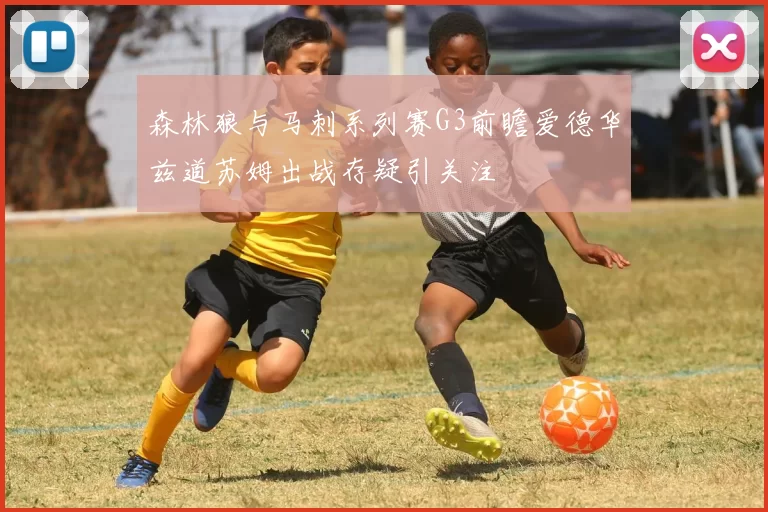 森林狼与马刺系列赛G3前瞻爱德华兹道苏姆出战存疑引关注